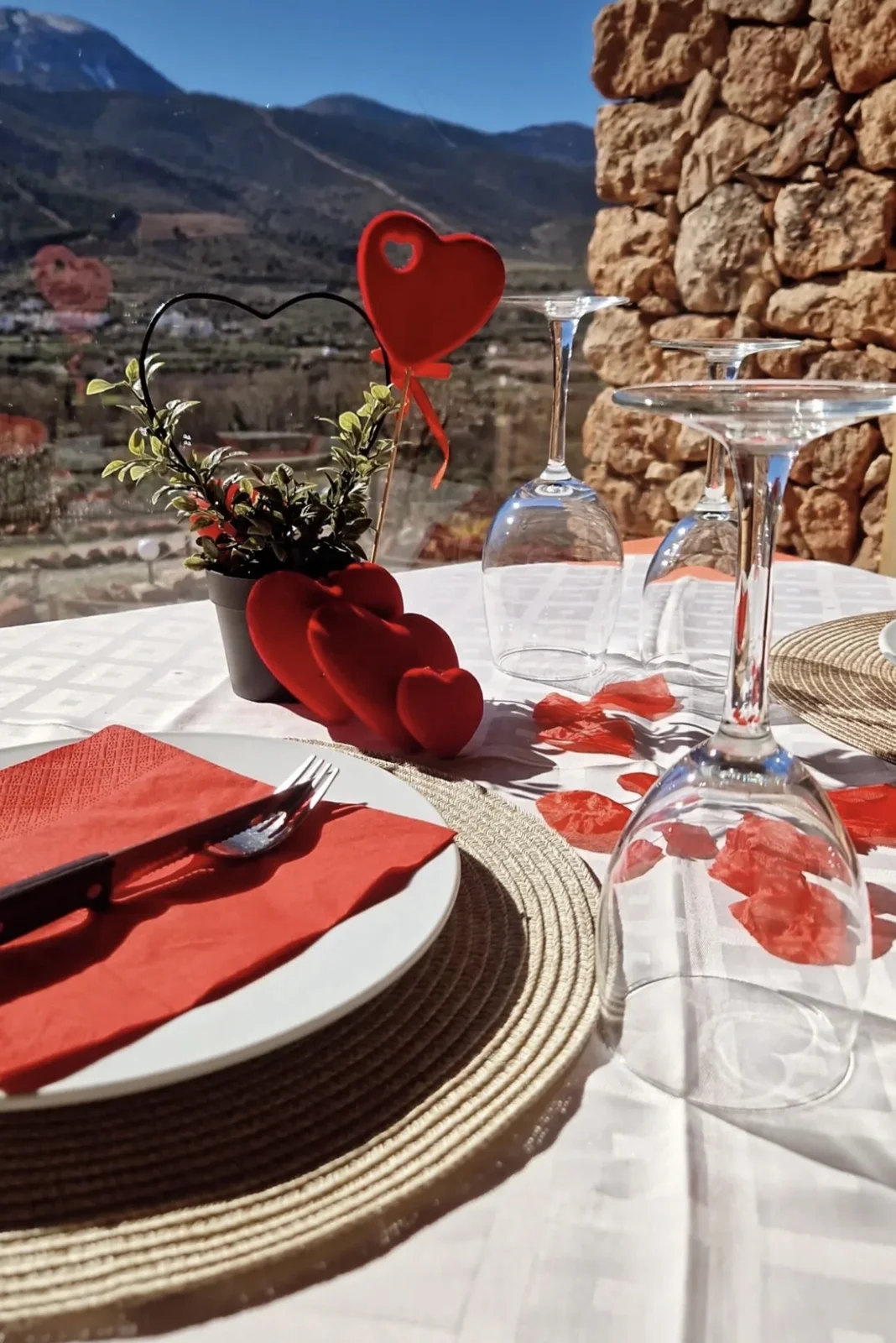Mesa Romántica con Detalles