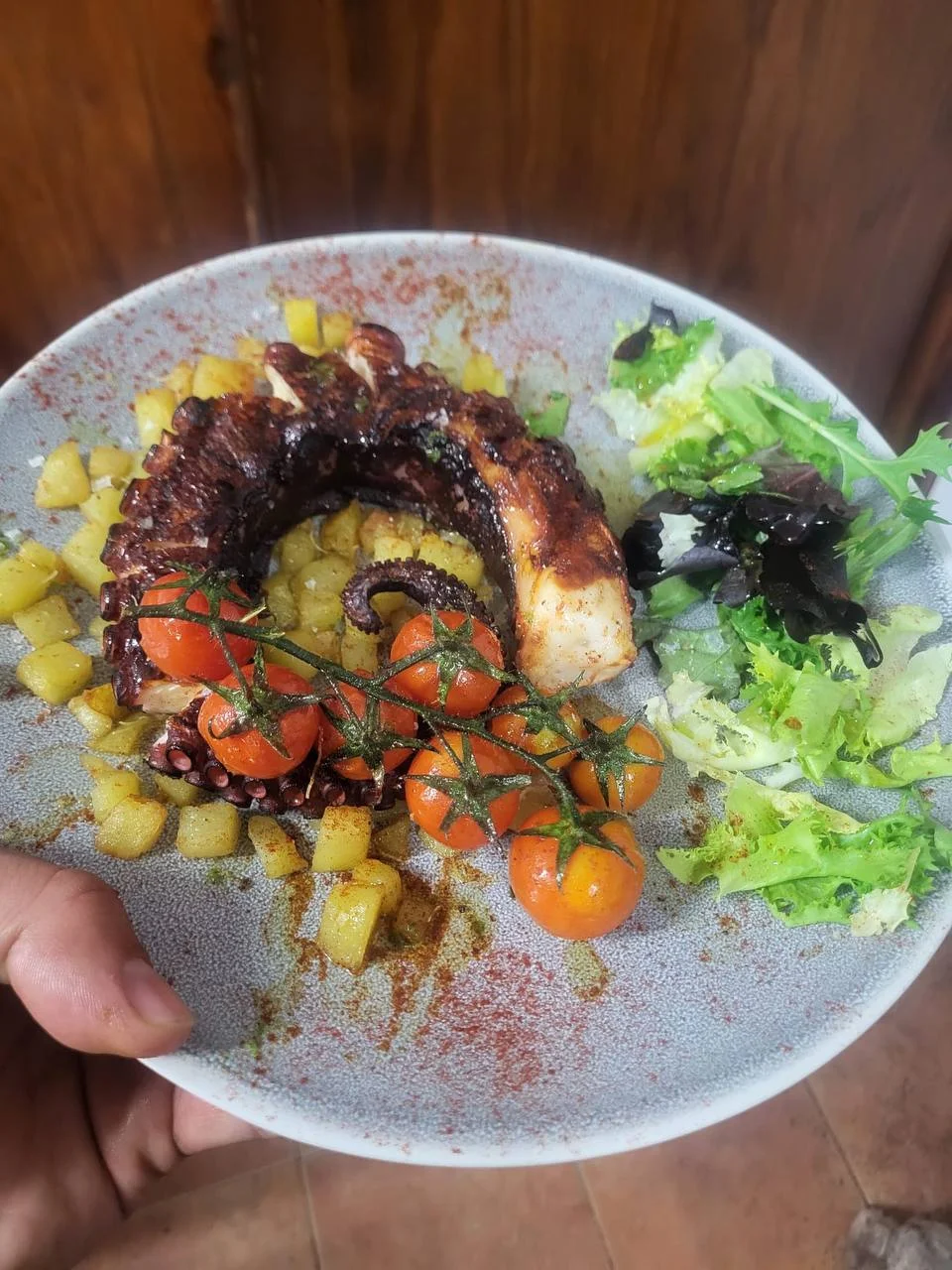 Pulpo a la Brasa